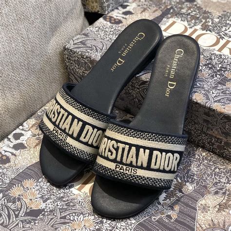 christian dior dway slides sizing|christian dior dway slides price.